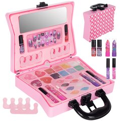 Детский набор для макияжа и украшения ногтей в чемодане цена и информация | Игрушки для девочек | pigu.lt