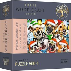 Dėlionė kalėdiniai šunys Trefl, 501 d. цена и информация | Пазлы | pigu.lt