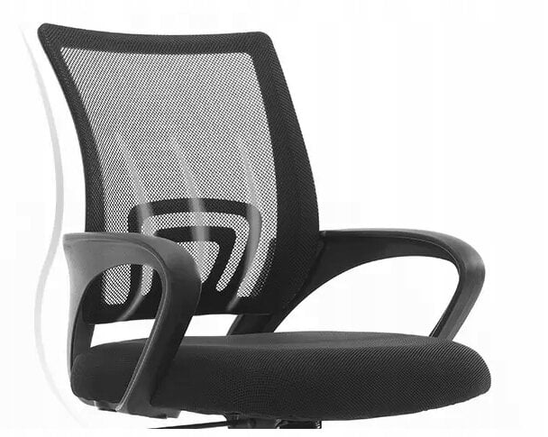 Biuro kėdė Jumi black kaina ir informacija | Biuro kėdės | pigu.lt