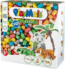 Kūrybinis rinkinys Gyvūnai 3D formų PlayMais, 900 d. kaina ir informacija | Lavinamieji žaislai | pigu.lt