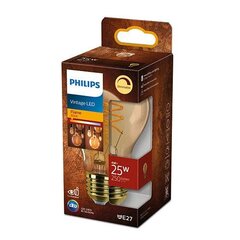 Светодиодная лампочка Philips Bombilla (regulable) 25 W цена и информация | Электрические лампы | pigu.lt