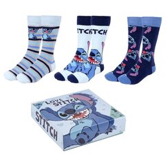 Kojinės moterims Stitch S0737734, 3 poros цена и информация | Женские носки | pigu.lt