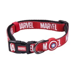 Antkaklis Marvel, įvairių dydžių, raudonas kaina ir informacija | Antkakliai, petnešos šunims | pigu.lt