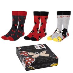 Kojinės moterims Minnie Mouse S0737090, 3 poros kaina ir informacija | Moteriškos kojinės | pigu.lt