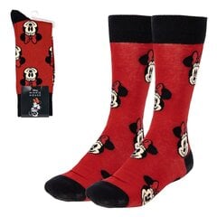 Kojinės moterims Minnie Mouse S0737091, raudonos kaina ir informacija | Moteriškos kojinės | pigu.lt