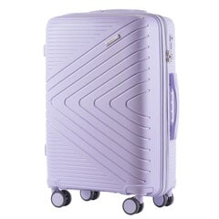 Большой чемодан Wings DQ181, 75cm фиолетовый цена и информация | Чемоданы, дорожные сумки | pigu.lt