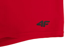Šortai vyrams 4F 4FSS23USWTM009 62S, raudoni цена и информация | Мужская спортивная одежда | pigu.lt
