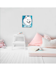 Tapyba pagal skaicius TM Varvikas Fluffy White Dog ME1111e 30x40 cm kaina ir informacija | Tapyba pagal skaičius | pigu.lt