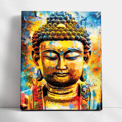 Tapyba pagal skaicius TM Varvikas Buddha ME1152e 30x40 cm kaina ir informacija | Tapyba pagal skaičius | pigu.lt