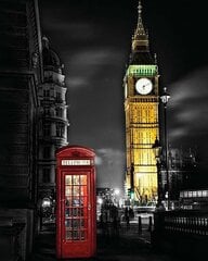 Набор для рисования картины - живопись по номерам ТМ Варвикас Лондонская ночь MG2463e, 40х50 см  цена и информация | Живопись по номерам | pigu.lt