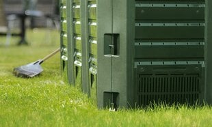 Dvi komposto dėžės Prosperplast 800 L цена и информация | Уличные контейнеры, контейнеры для компоста | pigu.lt