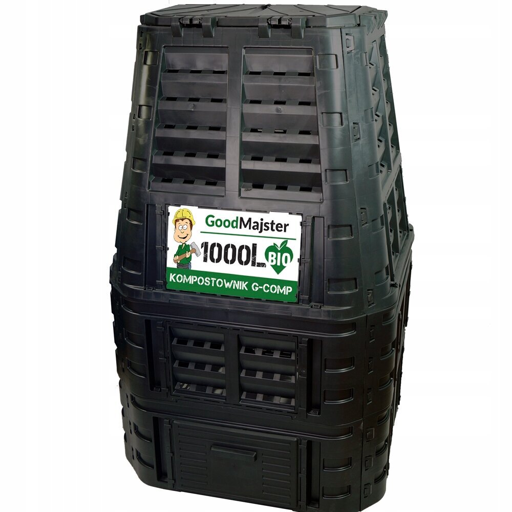 Komposto dėžė GoodmaJster 1000 L цена и информация | Komposto dėžės, lauko konteineriai | pigu.lt