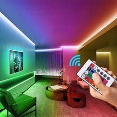 LED juosta AppIO RGB su Bluetooth nuotolinio valdymo pultu, 10m цена и информация | Светодиодные ленты | pigu.lt