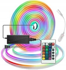 LED juosta neon RGB, 5m цена и информация | Светодиодные ленты | pigu.lt