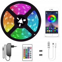 LED juosta Apka Tuya RGB 5050 Bluetooth, 15m цена и информация | Светодиодные ленты | pigu.lt