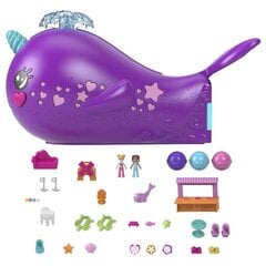 Figūrėlių rinkinys Polly Pocket Narwhal povandeninis laivas kaina ir informacija | Žaislai mergaitėms | pigu.lt