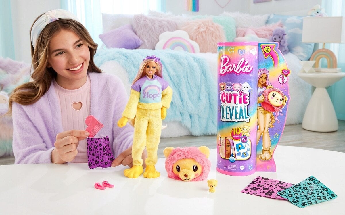 Lėlė Barbie Cutie Reveal цена и информация | Žaislai mergaitėms | pigu.lt