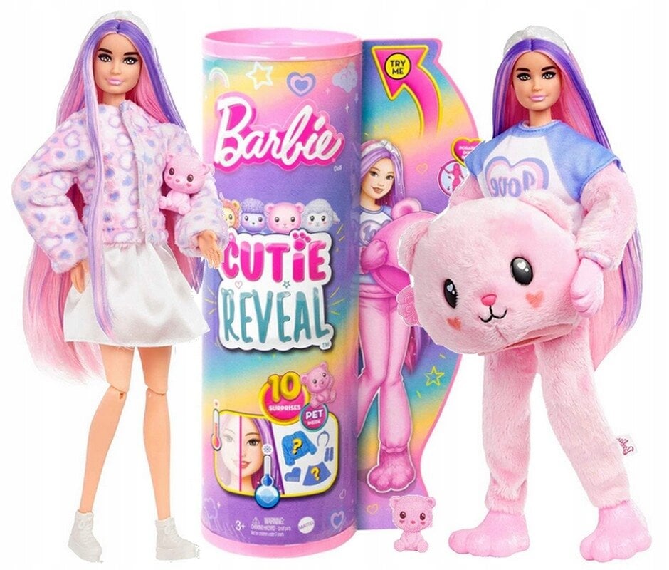 Lėlė Barbie Cutie Reveal kaina | pigu.lt