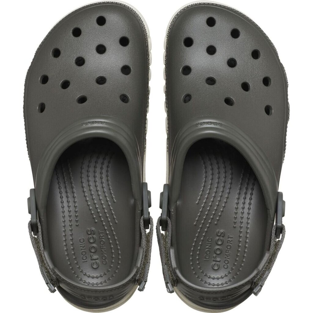 Crocs™ šlepetės vyrams 263102, pilki kaina ir informacija | Vyriškos šlepetės, basutės | pigu.lt