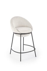 2-ių baro kėdžių komplektas Halmar H118, smėlio/juodas kaina ir informacija | Virtuvės ir valgomojo kėdės | pigu.lt