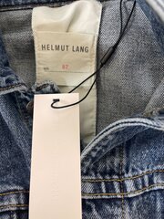 Helmut Lang Vyrams Mr 87 Destroy Jacket G10HM403 Džinsinis švarkas Mėlyna XS, S kaina ir informacija | Vyriški švarkai | pigu.lt