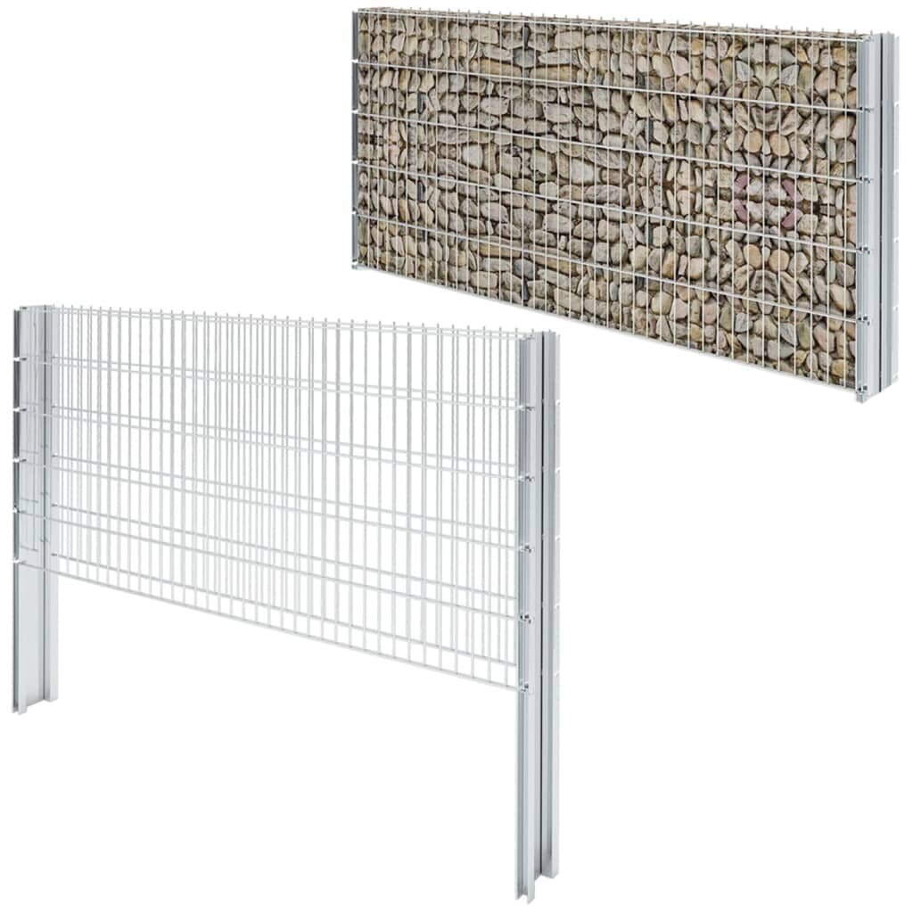 Sodo tvoros stulpai vidaXL 19x4x160 cm kaina ir informacija | Tvoros ir jų priedai | pigu.lt