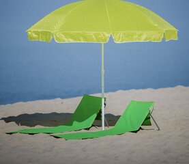 Пляжный шезлонг Patio Mare, зеленый цена и информация | Лежаки | pigu.lt