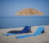 Paplūdimio gultas Patio Mare, mėlynas kaina ir informacija | Gultai | pigu.lt