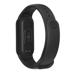 Fusion Wave Ремешок для часов Xiaomi Mi Band 8 черный цена и информация | Аксессуары для смарт-часов и браслетов | pigu.lt