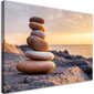 Paveikslas Akmenys Zen paplūdimyje kaina ir informacija | Reprodukcijos, paveikslai | pigu.lt