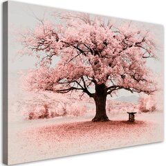 Reprodukcija Rožinio medžio abstrakcija kaina ir informacija | Reprodukcijos, paveikslai | pigu.lt