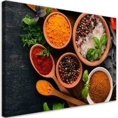 Paveikslas Aromatinis prieskonių virtuvės maistas kaina ir informacija | Reprodukcijos, paveikslai | pigu.lt