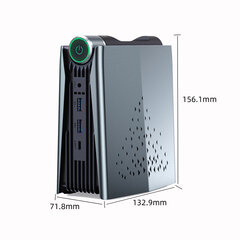 Mini pc Компьютер Hasee Mini R5 R5-5600U 8G-DDR4 512G SSD WIFI6 win11 HDMI RGB 4.2GHz цена и информация | Stacionarūs kompiuteriai | pigu.lt