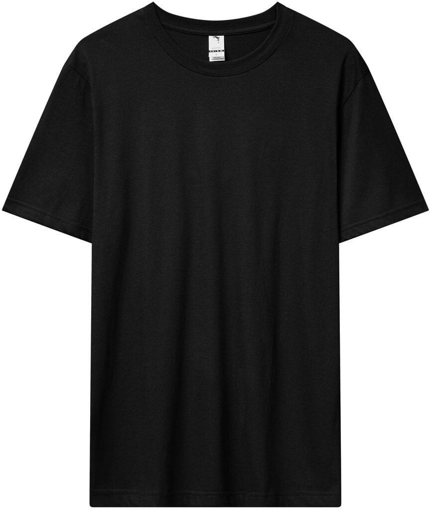 Marškinėliai vyrams Glo Story MPO 3234-1/5XL, juodi kaina ir informacija | Vyriški marškinėliai | pigu.lt