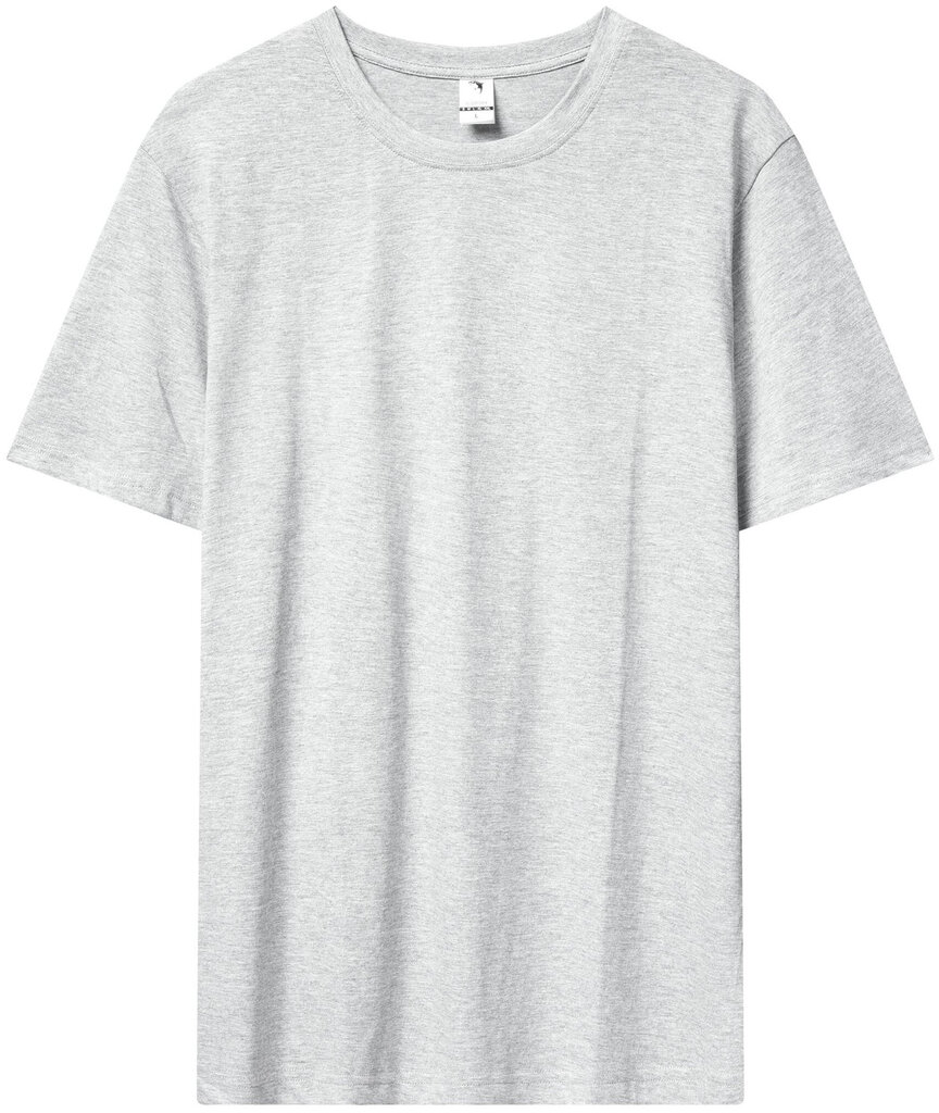Marškinėliai vyrams Glo Story Grey MPO 3234, pilki цена и информация | Vyriški marškinėliai | pigu.lt