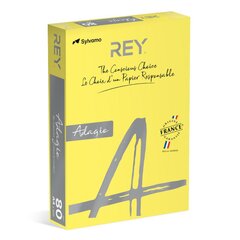 Spalvotas popierius REY ADAGIO A4 80g yellow intense 66 kaina ir informacija | Kanceliarinės prekės | pigu.lt