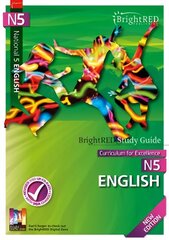 BrightRED Study Guide National 5 English - New Edition 2nd New edition kaina ir informacija | Knygos paaugliams ir jaunimui | pigu.lt