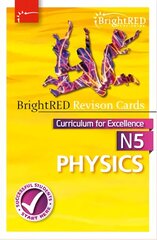 National 5 Physics Revision Cards цена и информация | Книги для подростков и молодежи | pigu.lt