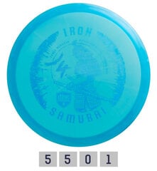 Diskgolfo diskas Midrange Driver C-Line MD3 Iron Samurai 4, mėlynas цена и информация | Диск-гольф | pigu.lt