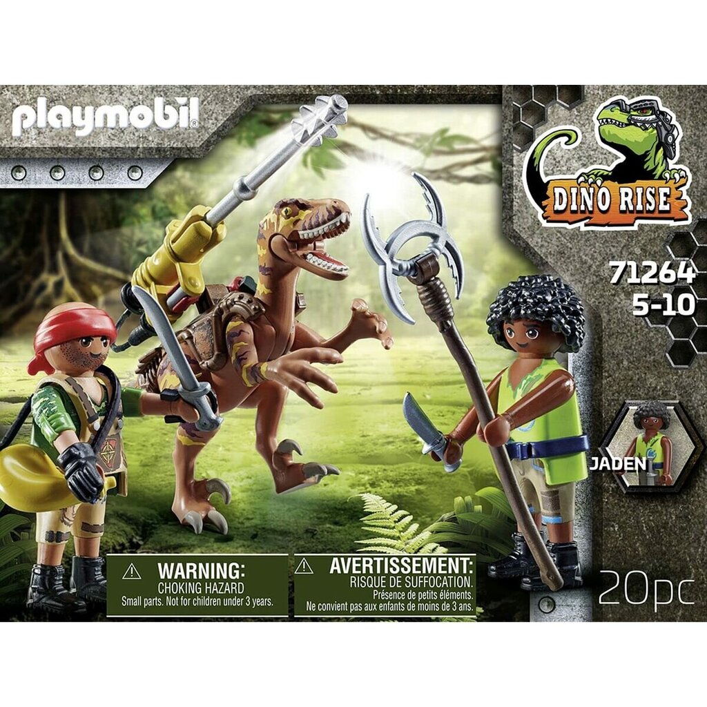 71264 Playmobil Dinozaurai, 20 d. kaina ir informacija | Konstruktoriai ir kaladėlės | pigu.lt