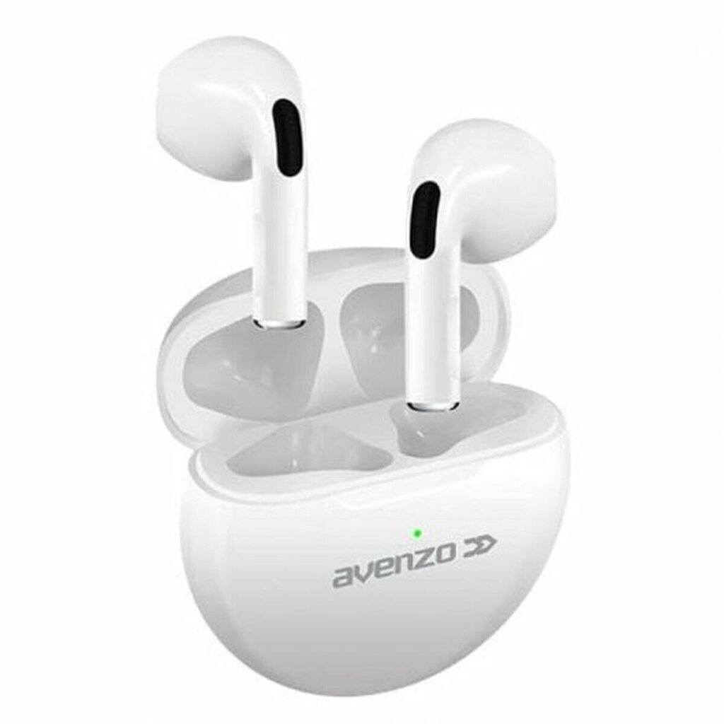 Avenzo AV-TW5008W White цена и информация | Ausinės | pigu.lt