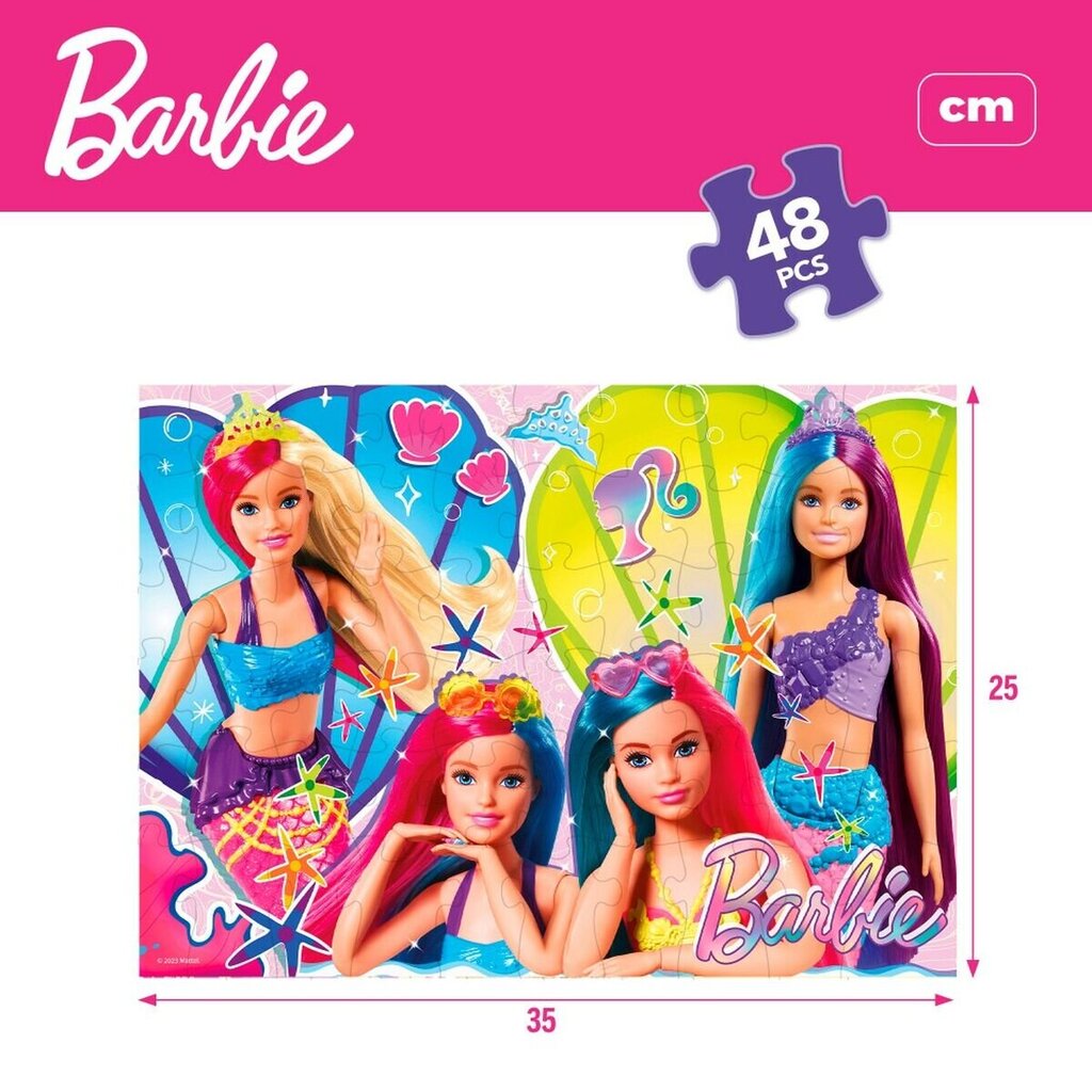 Dėlionių rinkinys Barbie MaxiFloor, 192 det kaina ir informacija | Dėlionės (puzzle) | pigu.lt