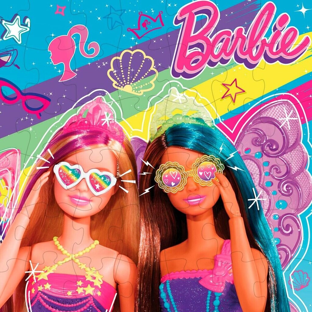 Dėlionė Barbie MaxiFloor Ravensburger, 60 d. цена и информация | Konstruktoriai ir kaladėlės | pigu.lt