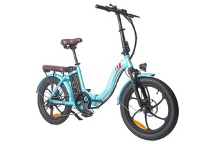 Elektrinis dviratis FAFREES F20 Pro, 20", šviesiai mėlynas kaina ir informacija | Elektriniai dviračiai | pigu.lt