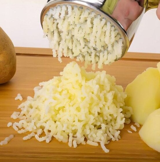 Bulvių smulkintuvas, 26,5 cm kaina ir informacija | Virtuvės įrankiai | pigu.lt