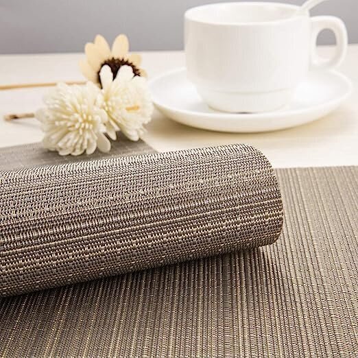 Myir YUN stalo kilimėliai, 6 vnt kaina ir informacija | Staltiesės, servetėlės | pigu.lt
