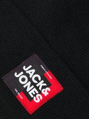 Jack&Jones kepurė berniukams 12236565*01, juoda kaina ir informacija | Kepurės, pirštinės, šalikai berniukams | pigu.lt