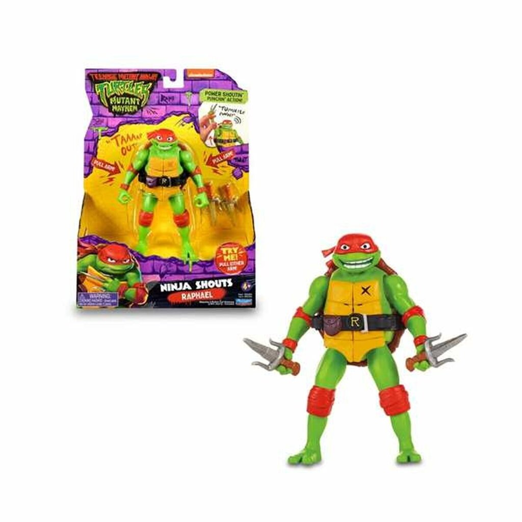 Figūrėlė Teenage Mutant Ninja Turtles Deluxe, 7 cm цена | pigu.lt