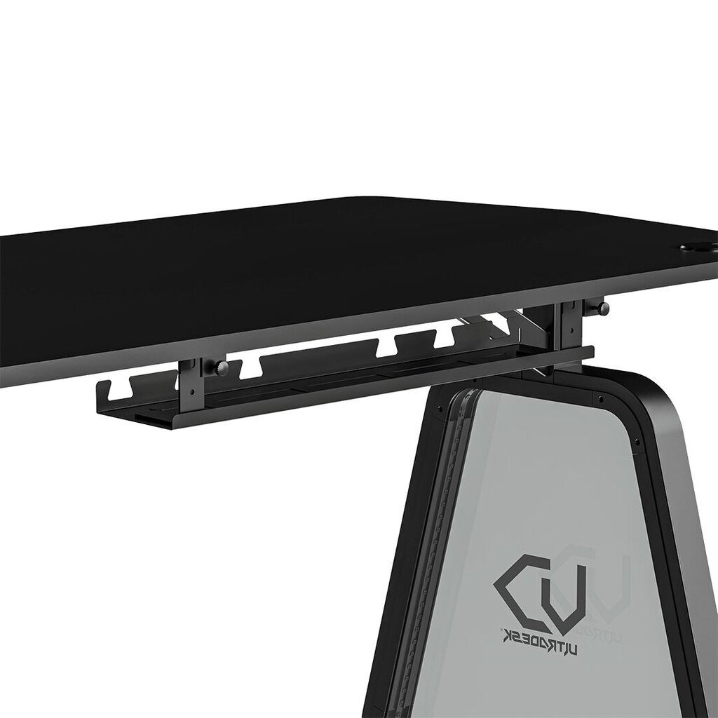 Žaidimų stalas Ultradesk Booster Gaming Desk, juodas kaina ir informacija | Kompiuteriniai, rašomieji stalai | pigu.lt