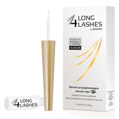 Blakstienų serumas Long4Lashes, 3 ml kaina ir informacija | Akių šešėliai, pieštukai, blakstienų tušai, serumai | pigu.lt